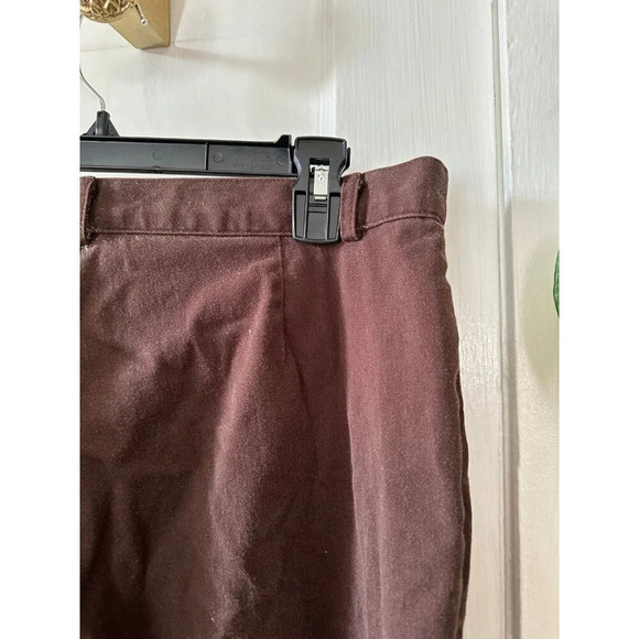 Dockers Stretch women’s size 14 long brown pants - Picture 8 of 8